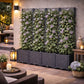 Jardinière avec treillis en plastique