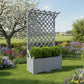 Jardinière avec treillis hauteur 200