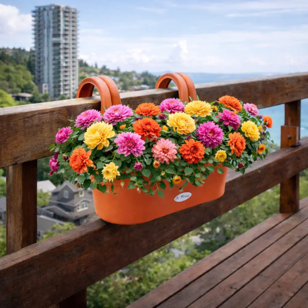Jardinière balcon suspendue