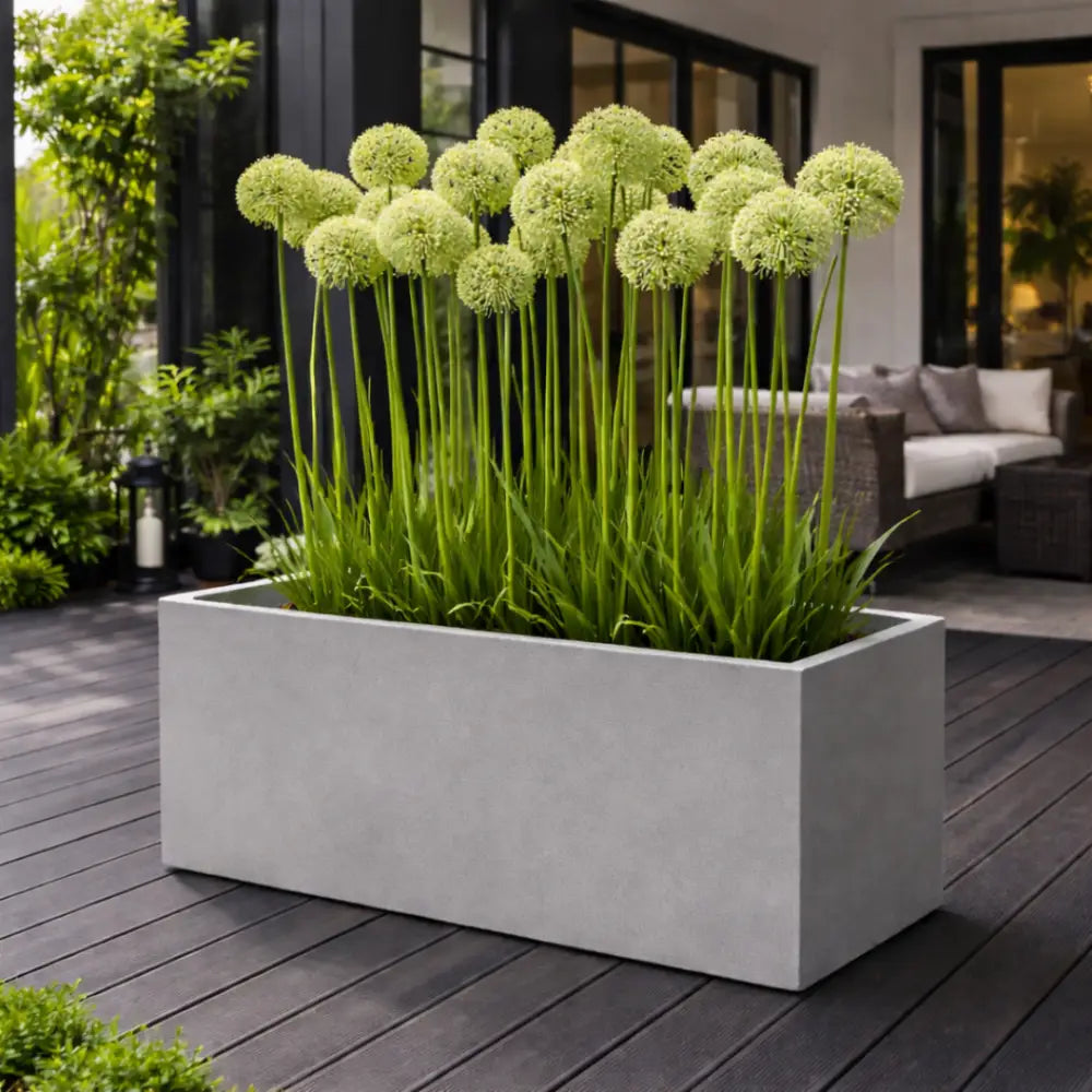 Jardinière béton 1 metre