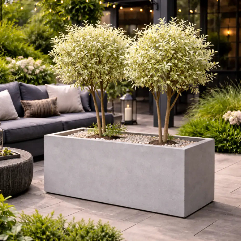 Jardinière béton 1 metre