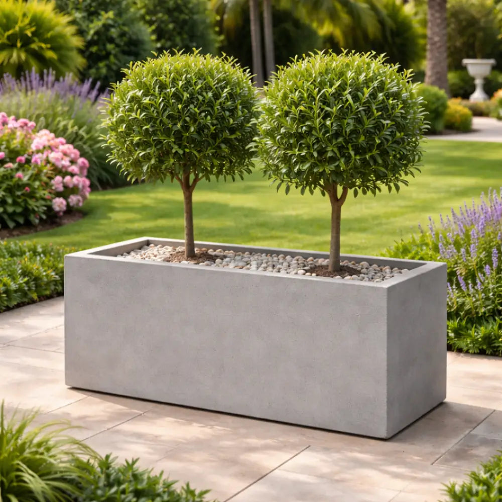 Jardinière béton 1 metre