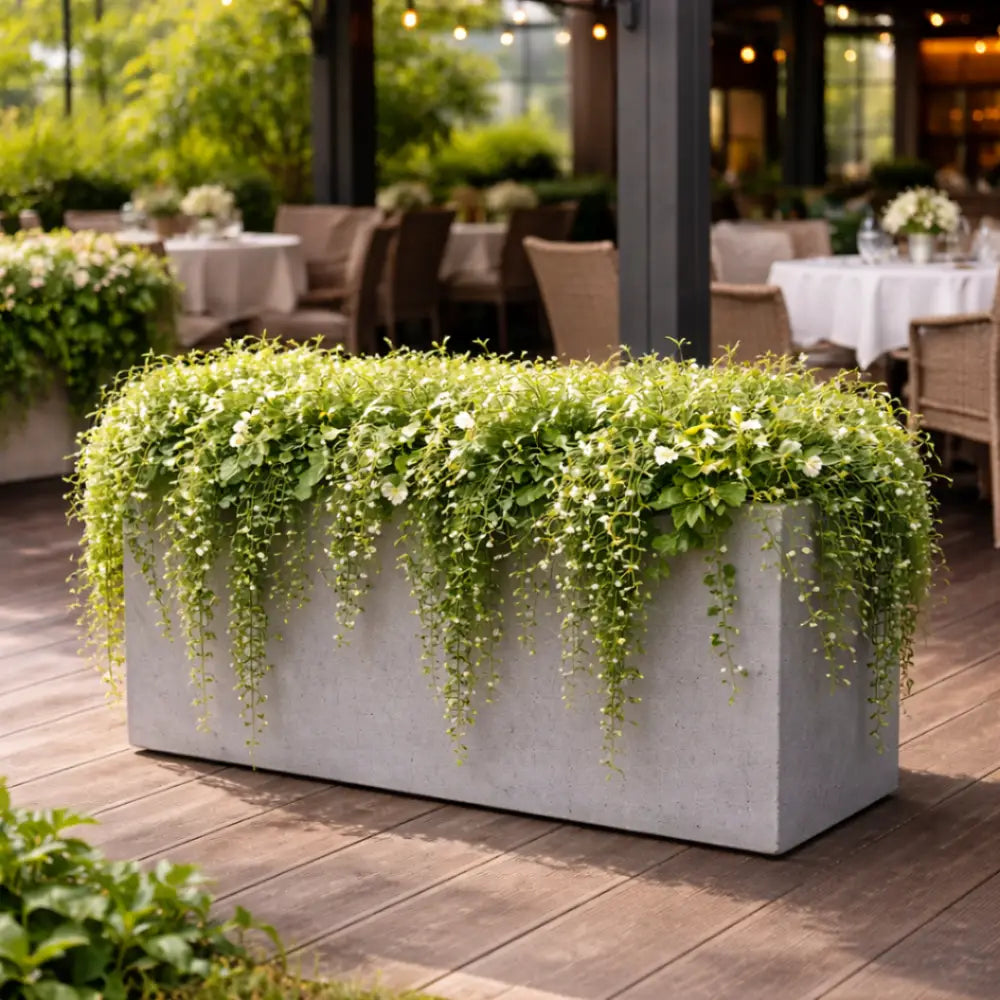 Jardinière béton 1 metre