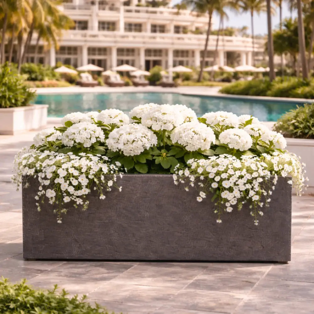 Jardinière béton extérieur