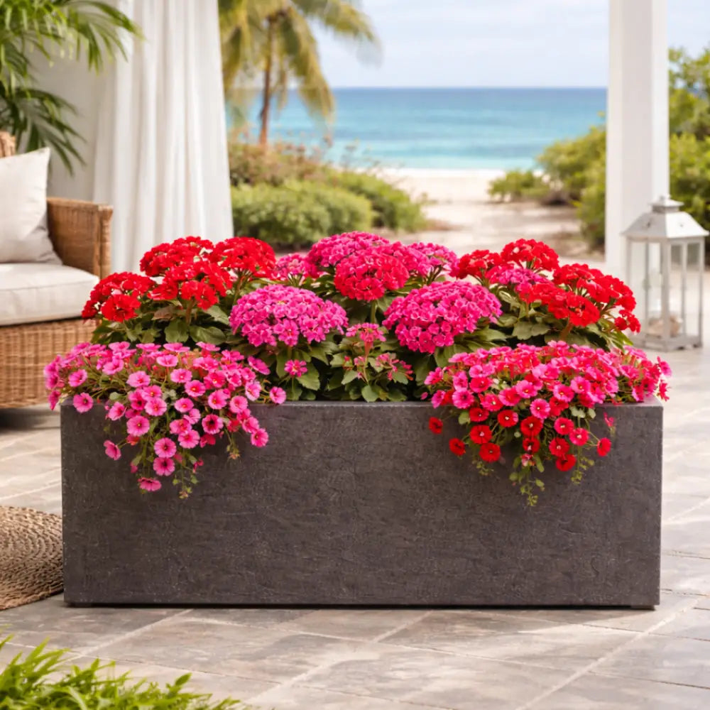 Jardinière béton extérieur