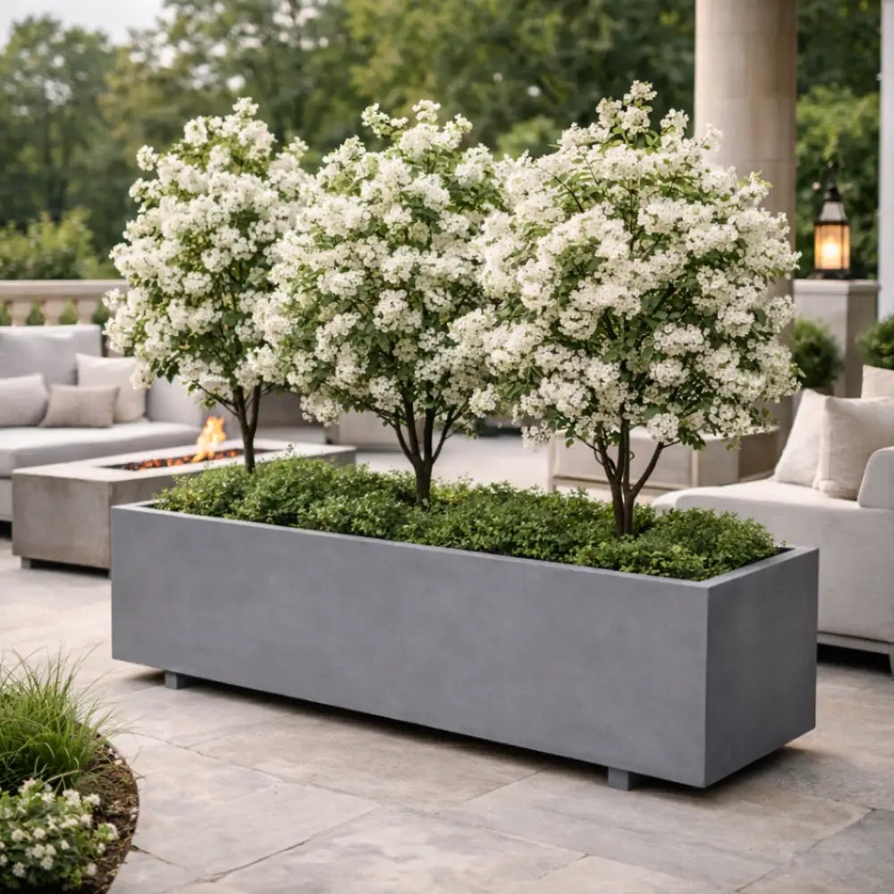 Jardinière beton xxl