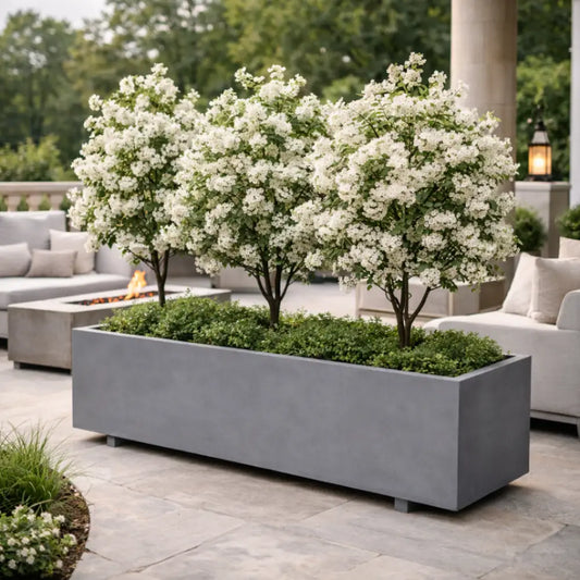 Jardinière beton xxl