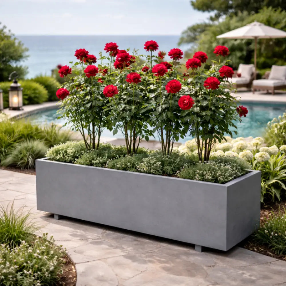 Jardinière beton xxl