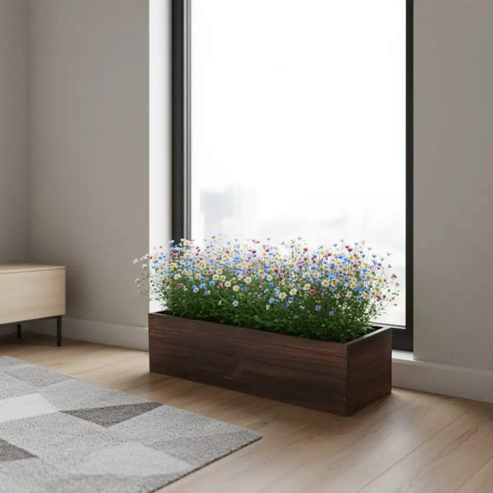 Jardinière bois extérieur