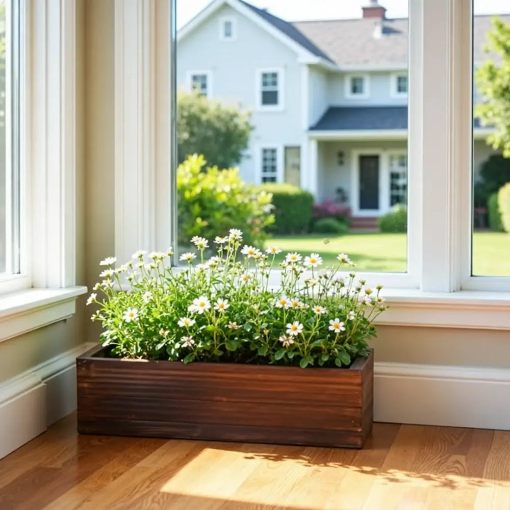 Jardinière bois extérieur