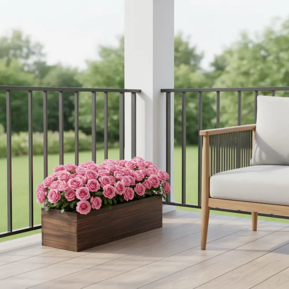 Jardinière bois extérieur