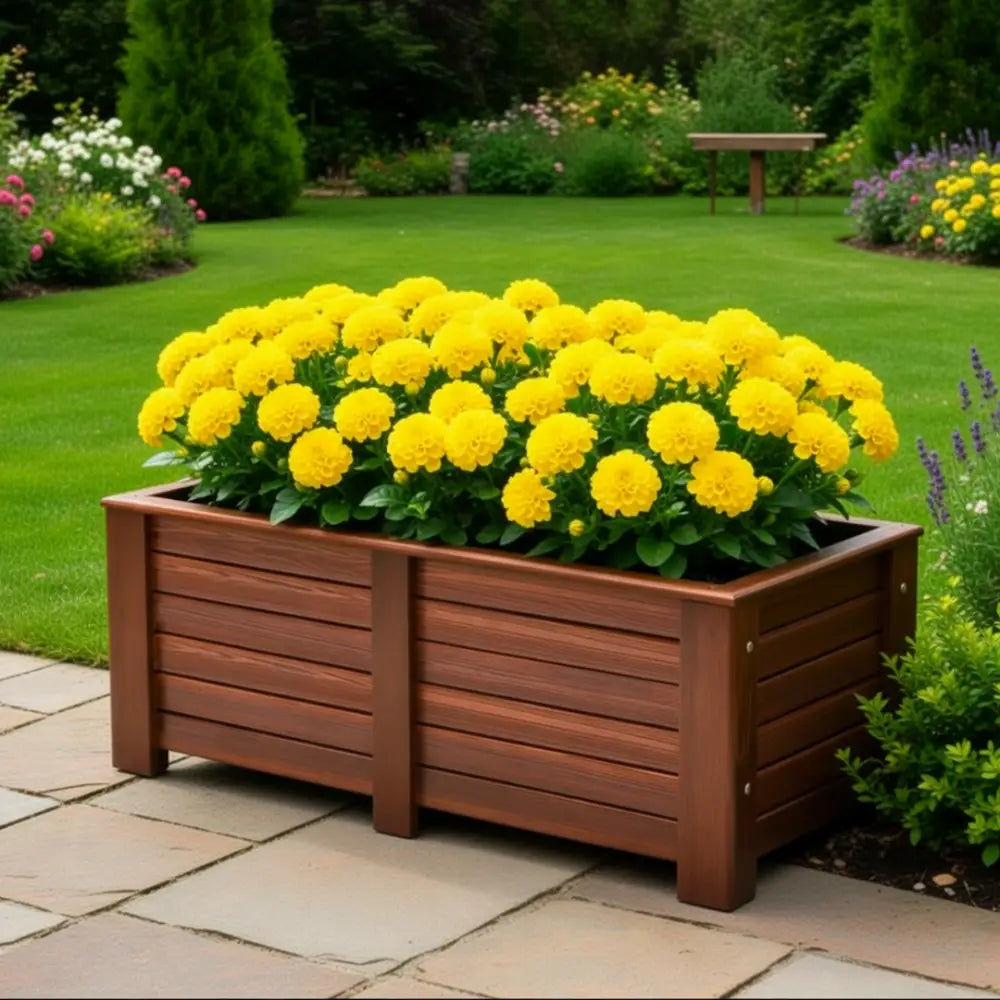 Jardinière bois grande taille