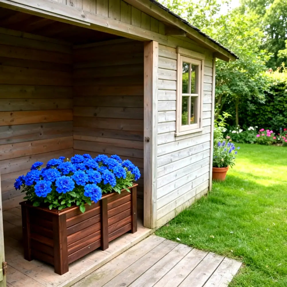 Jardinière bois grande taille
