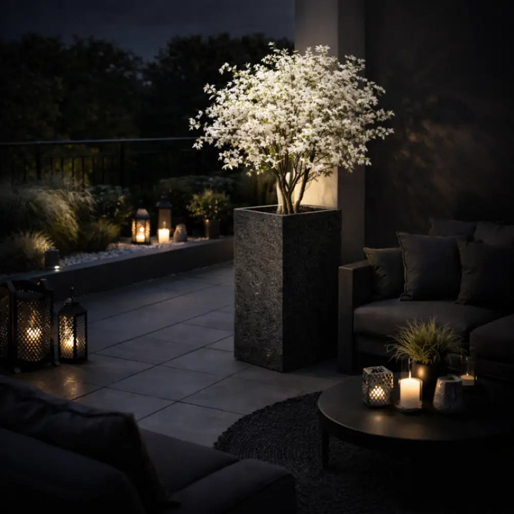 Jardinière d’angle extérieur