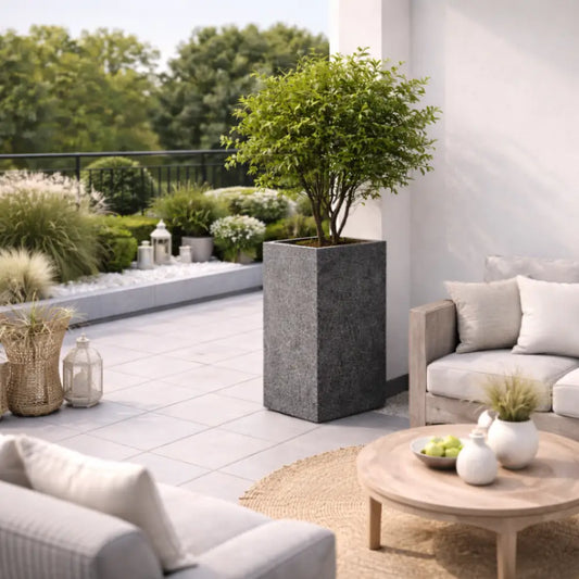 Jardinière d’angle extérieur