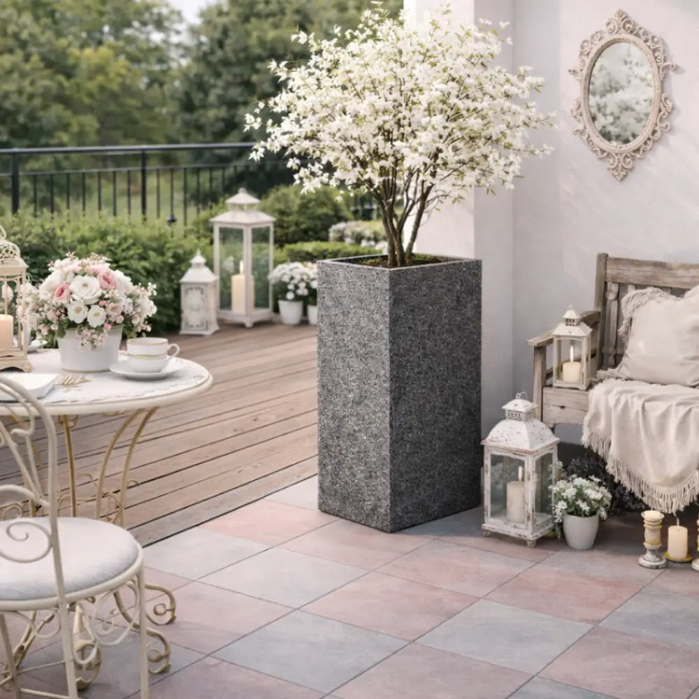 Jardinière d’angle extérieur