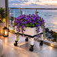 Jardinière de balcon en plastique