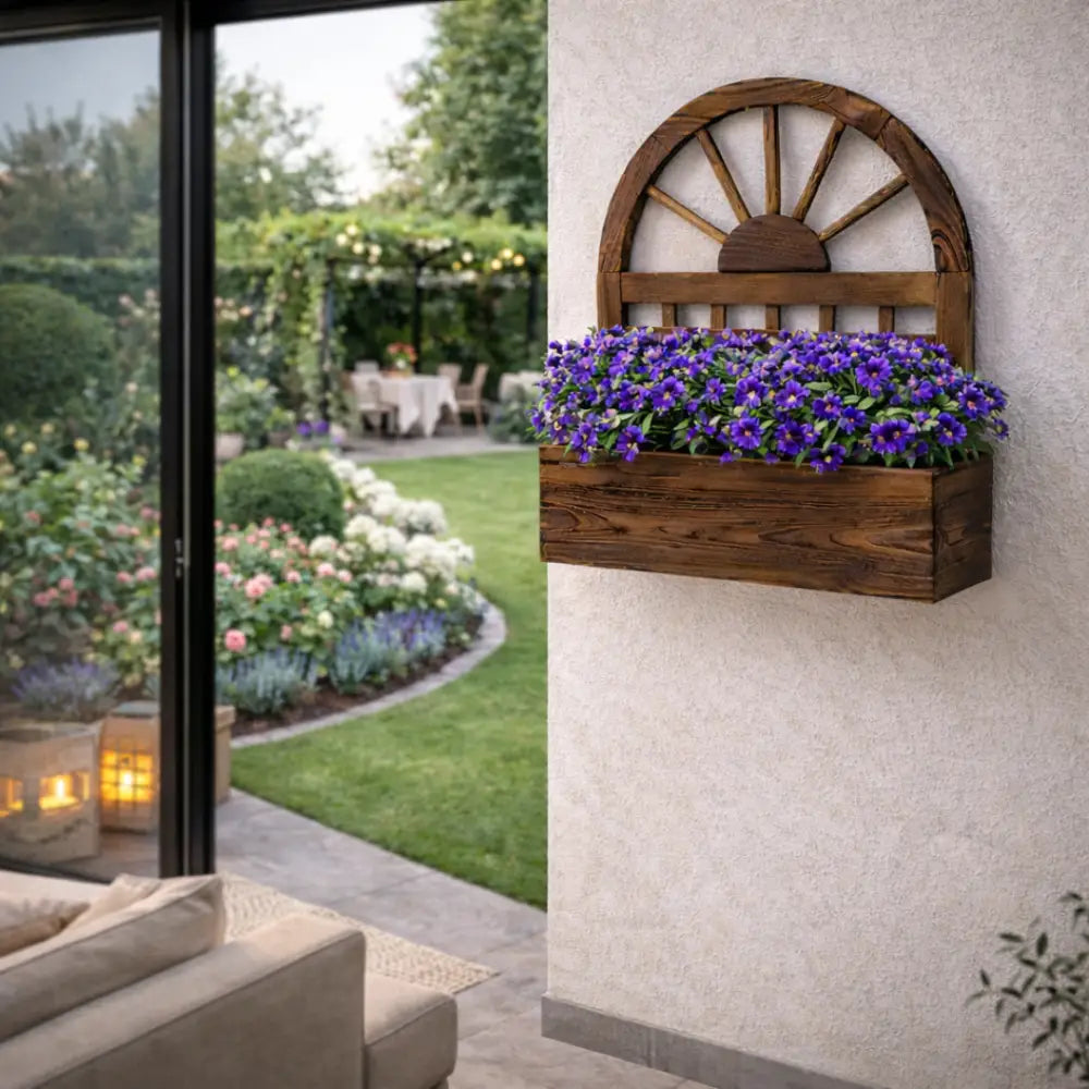 Jardinière d’intérieur murale