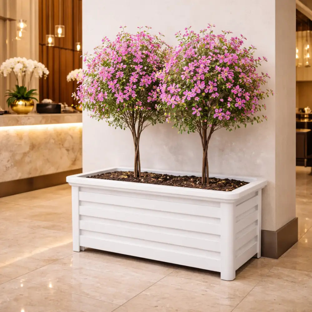 Jardinière en aluminium