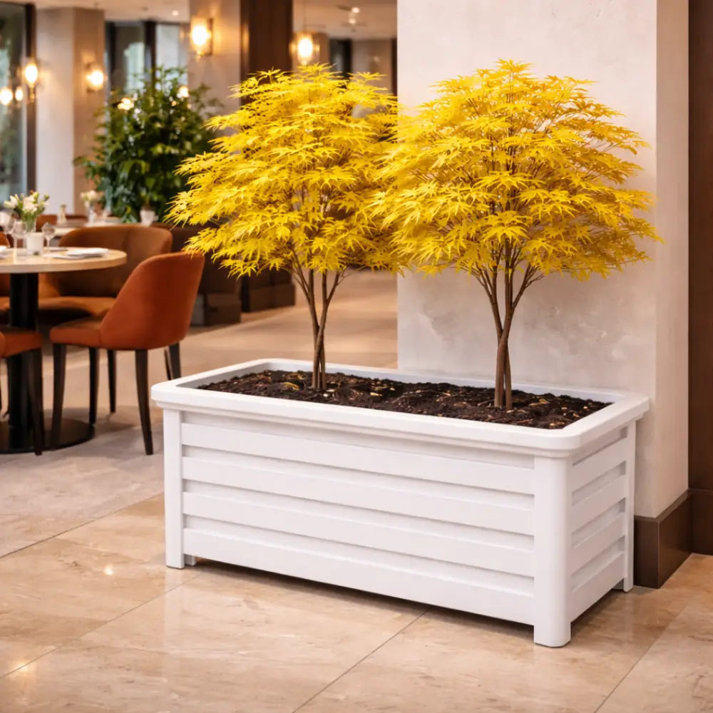 Jardinière en aluminium