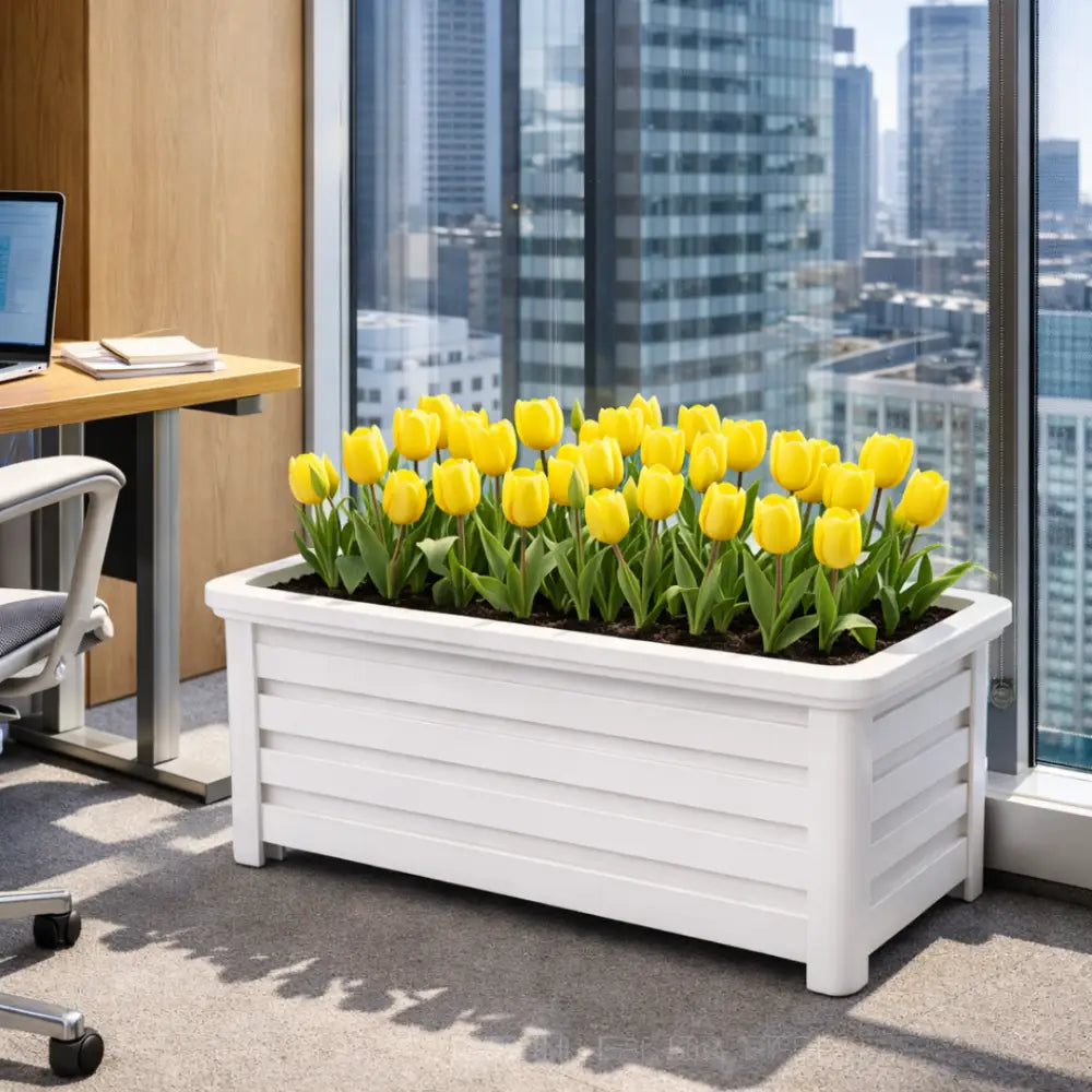 Jardinière en aluminium