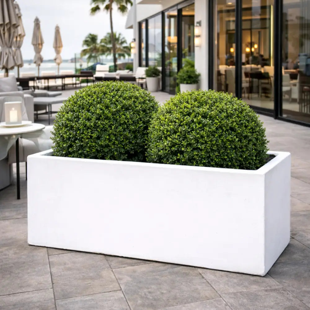 Jardinière en béton 100cm