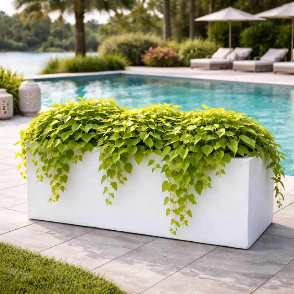 Jardinière en béton 100cm