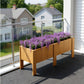 Jardinière en bois pour balcon
