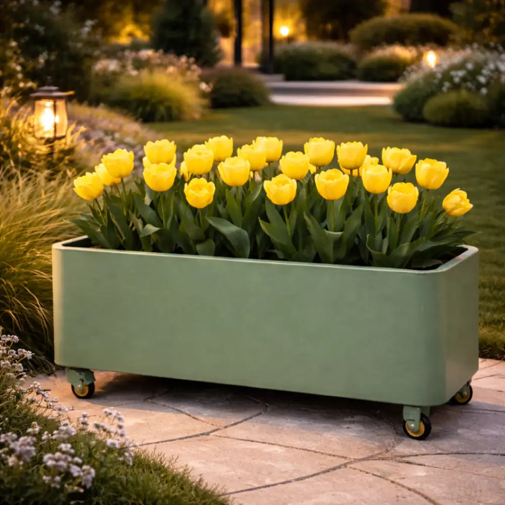 Jardinière en métal