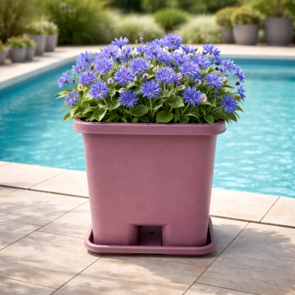 Jardinière en plastique recyclé