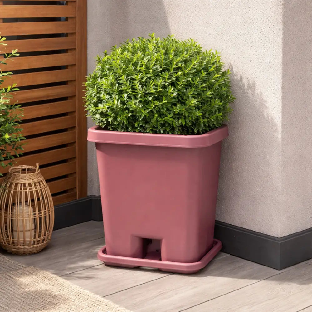 Jardinière en plastique recyclé