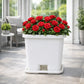 Jardinière en plastique recyclé - Blanc