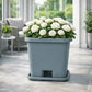 Jardinière en plastique recyclé - Vert