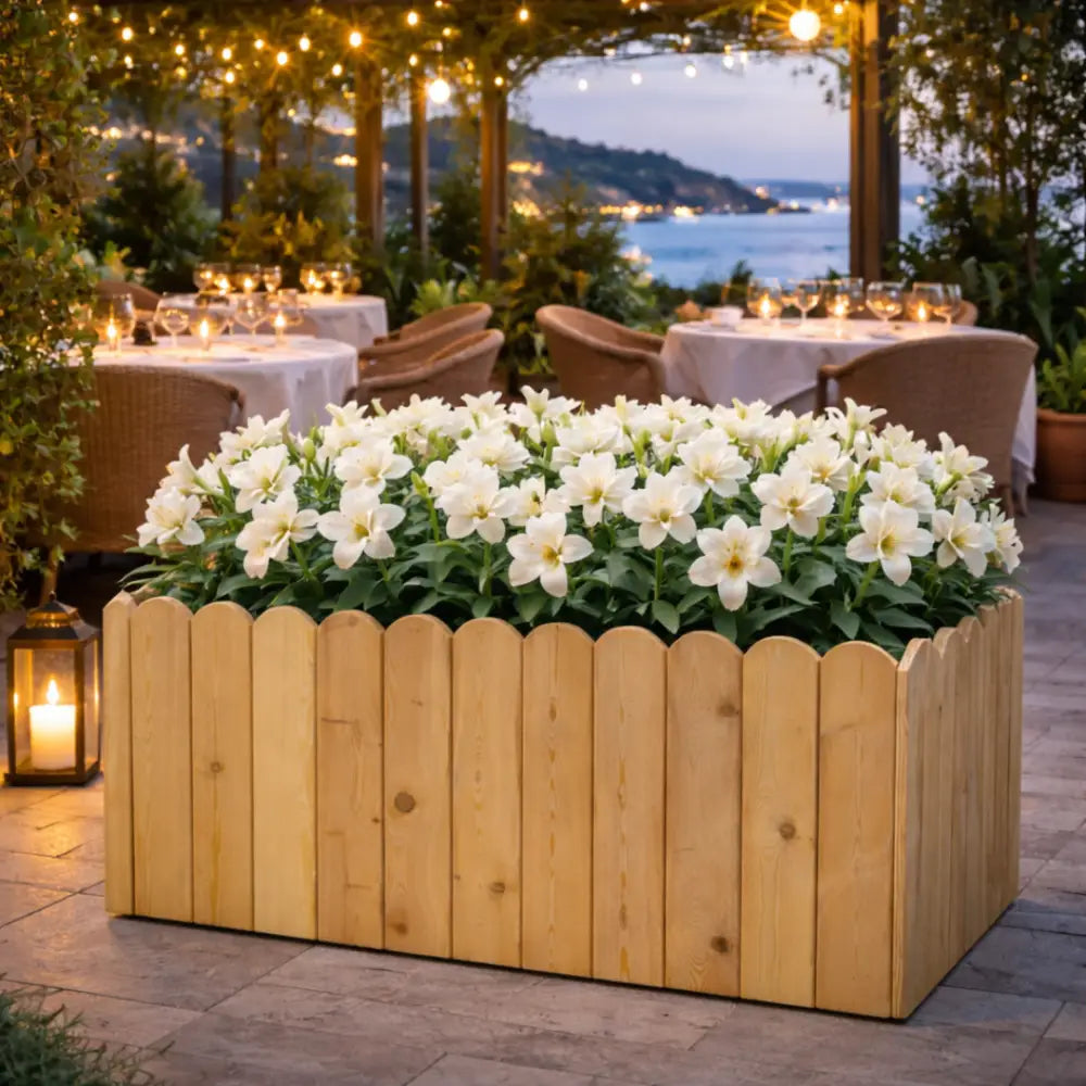 Jardinière extérieure terrasse