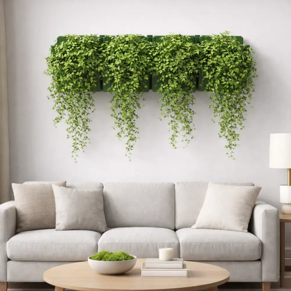 Jardinière fixation murale