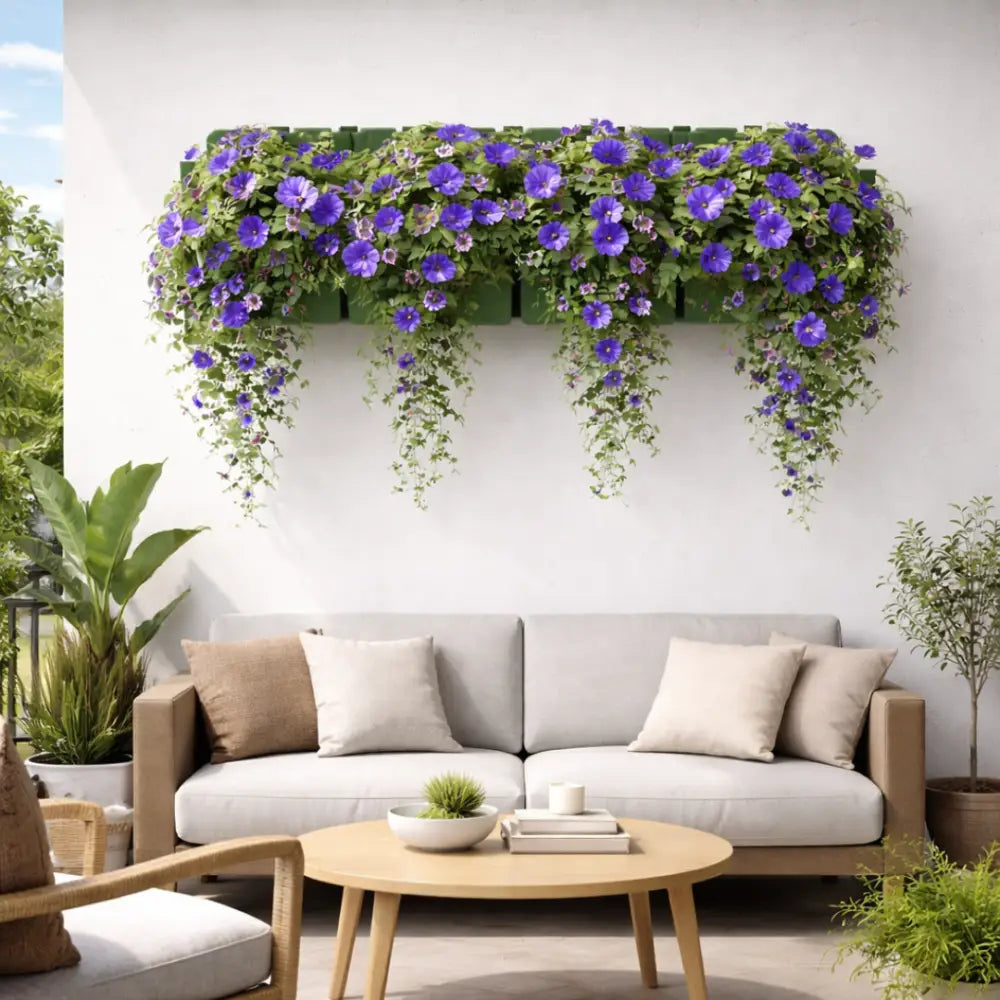 Jardinière fixation murale