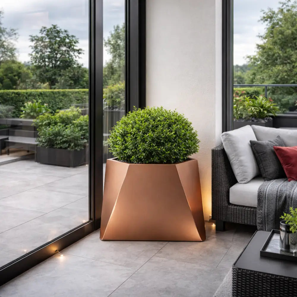 Jardinière haute moderne