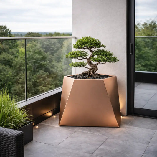 Jardinière haute moderne