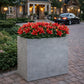 Jardinière haute rectangulaire