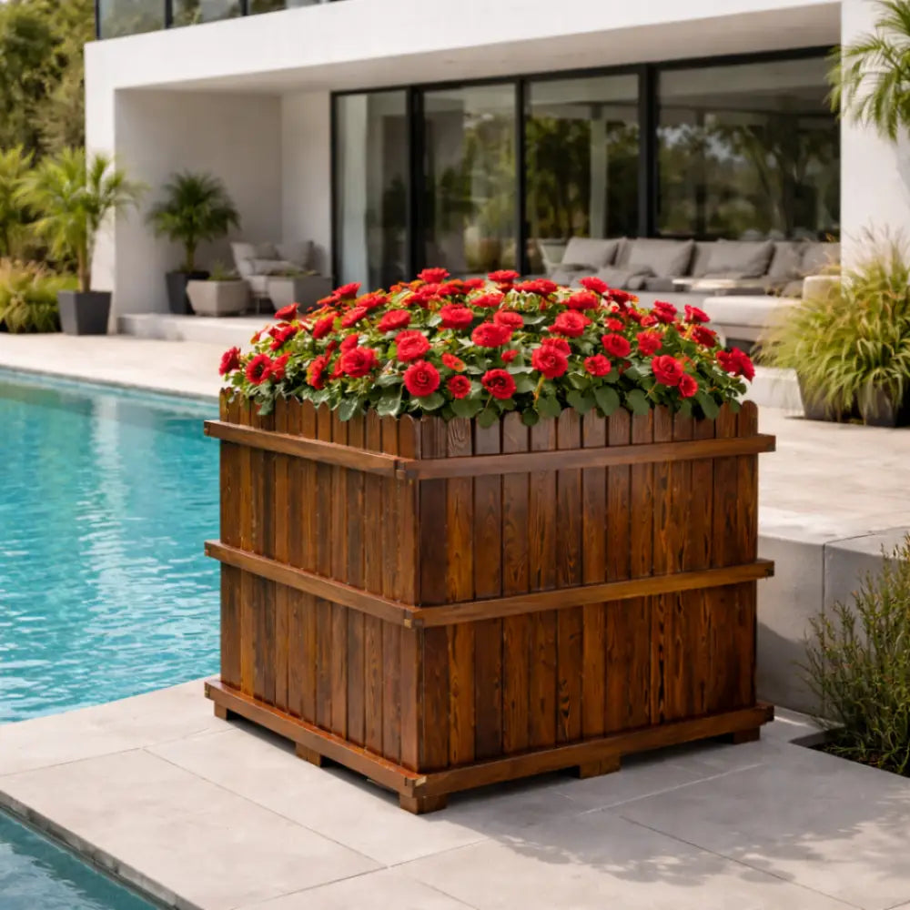 Jardinière hauteur 100 cm