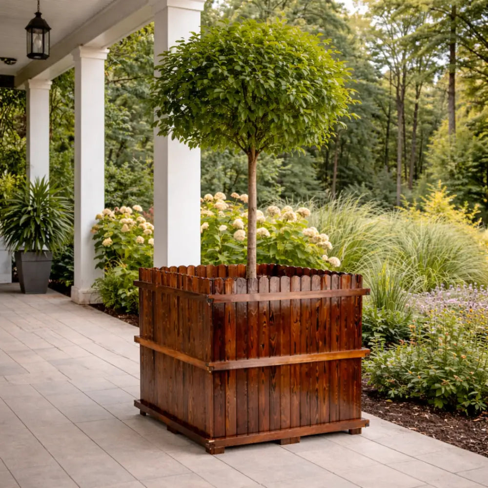 Jardinière hauteur 100 cm