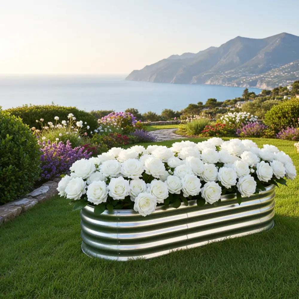 Jardinière métal extérieur