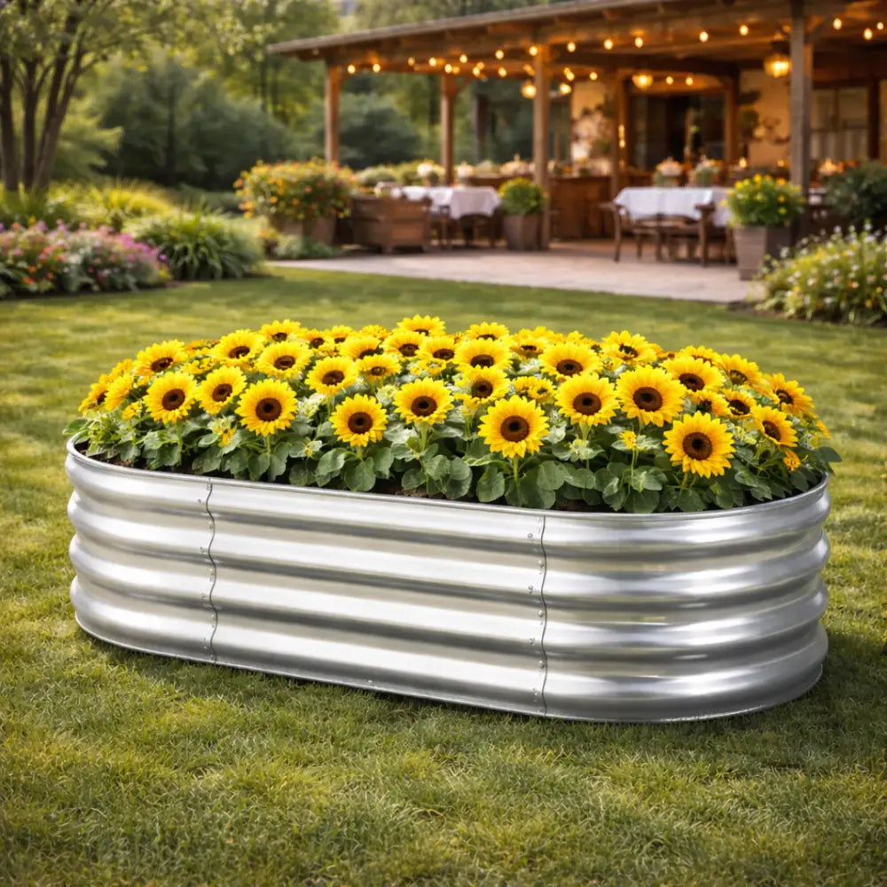 Jardinière métal extérieur