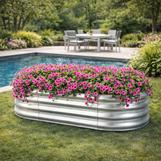 Jardinière métal extérieur