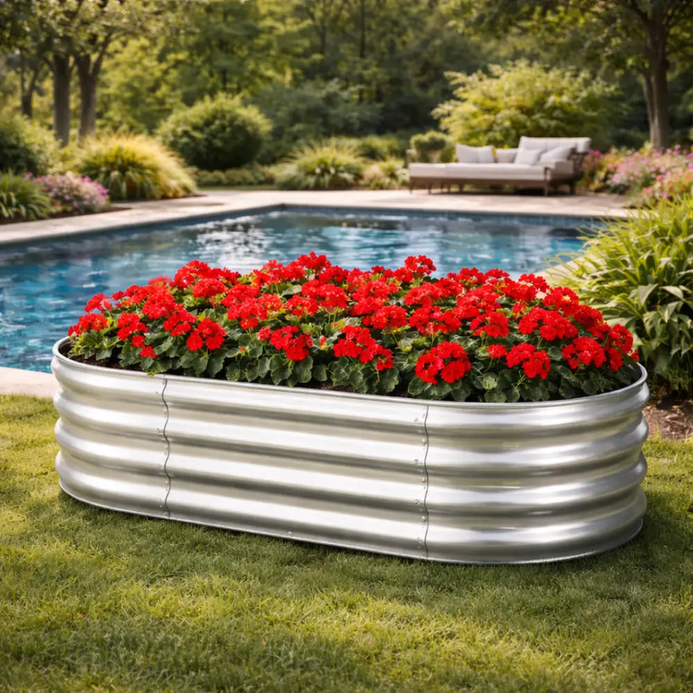 Jardinière métal extérieur