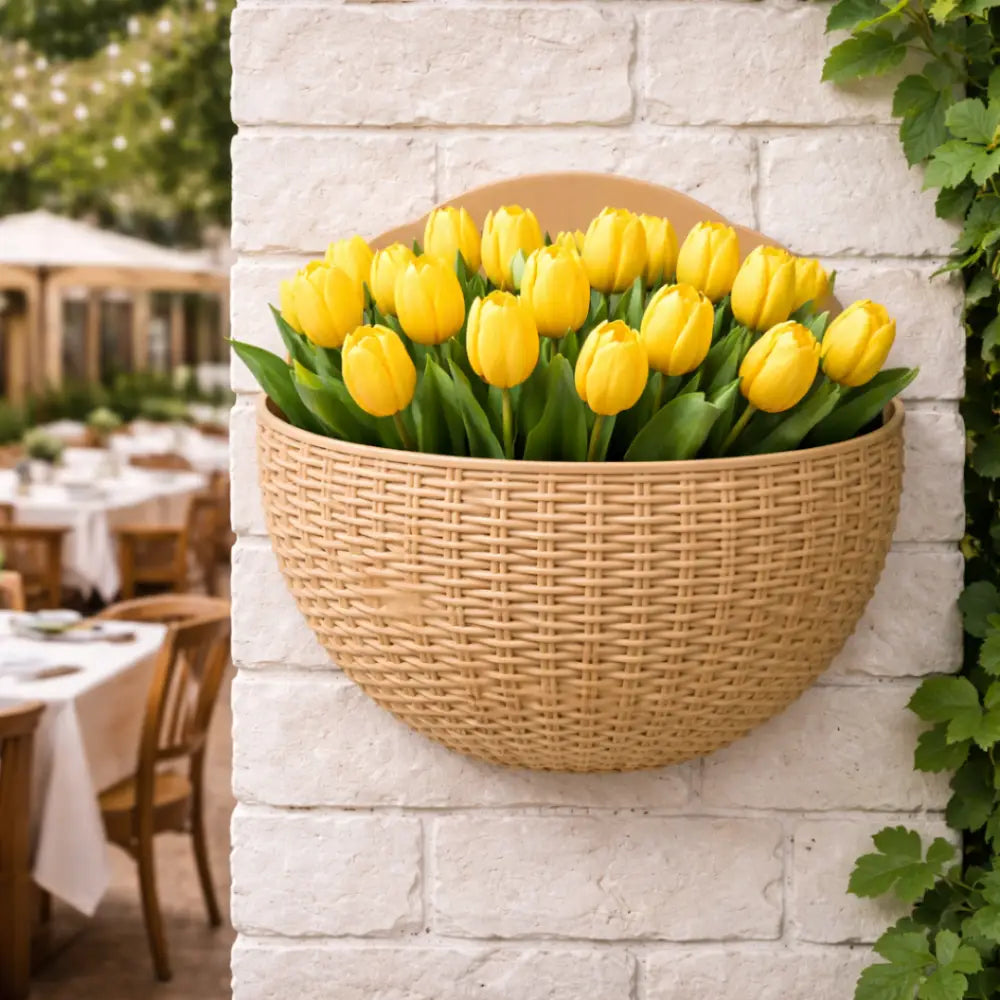 Jardinière murale design - Kaki