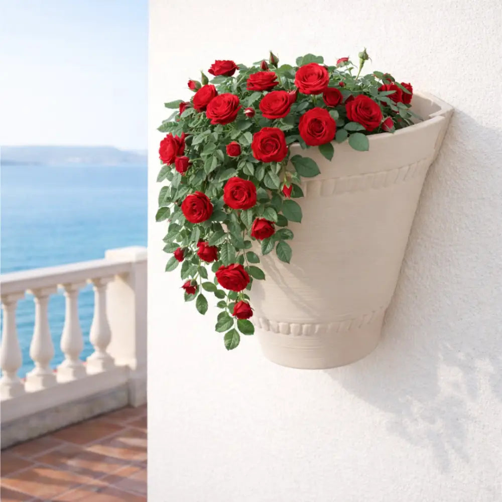Jardinière murale en résine