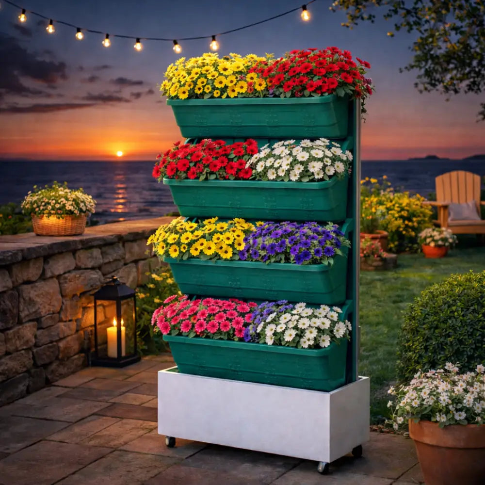 Jardinière murale extérieure design