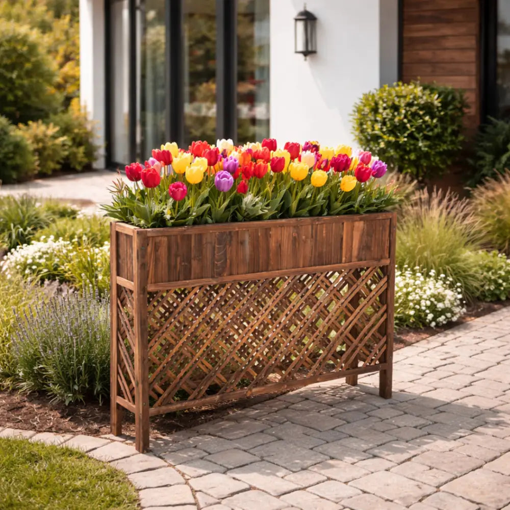 Jardinière muret