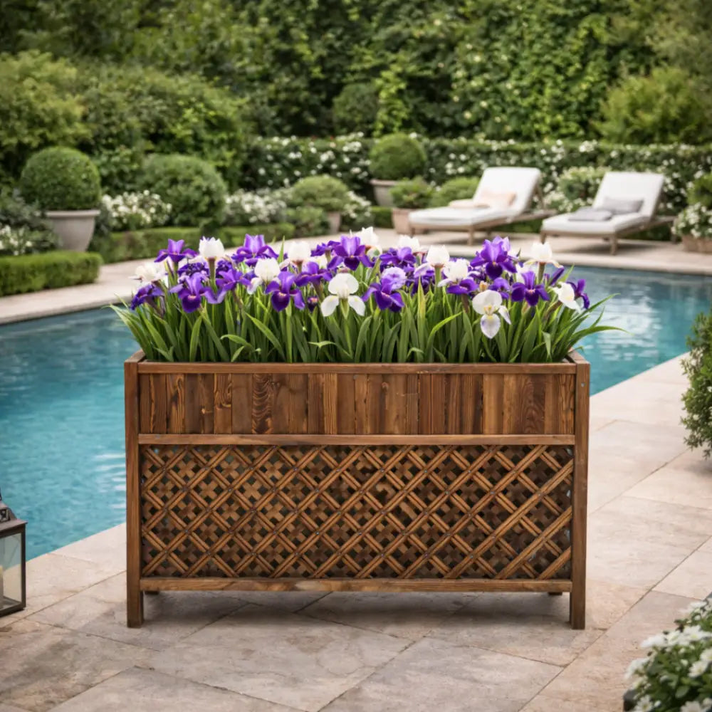 Jardinière muret
